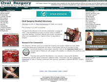 Tablet Screenshot of oral--surgeons.com